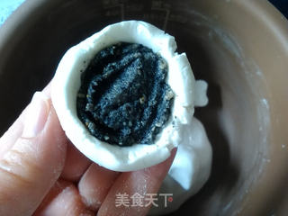 黑芝麻花生汤圆的做法步骤:5