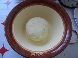 鸡蛋小白菜素馅包子的做法步骤:2