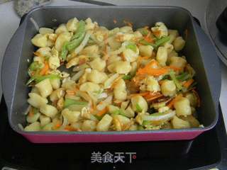 素炒疙瘩的做法步骤:11