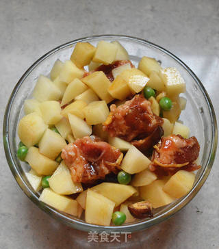 排骨香菇土豆焖饭的做法步骤:5
