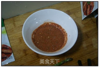 香辣虾配芦笋的做法步骤:2