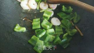 还我清白-虾仁圆椒黑木耳的做法步骤:7