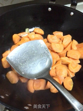 蜜汁胡萝卜年糕的做法步骤:8