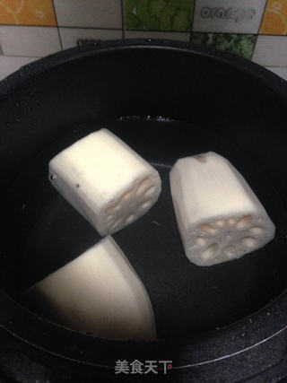 酱香藕条的做法步骤:3