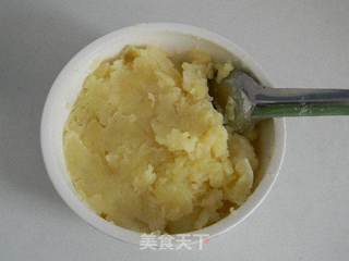 健康小吃——花生土豆泥的做法步骤:3