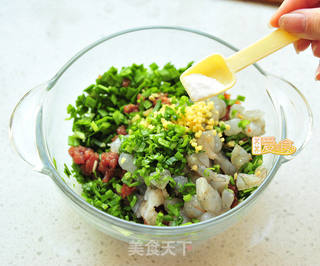 元宵节必吃喜庆三鲜元宝饺子的做法步骤:5