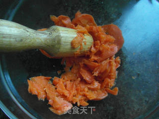 胡萝卜爱心汤圆的做法步骤:3
