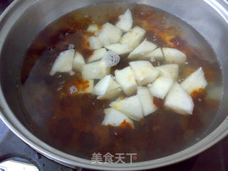 桃胶参果茶的做法步骤:4