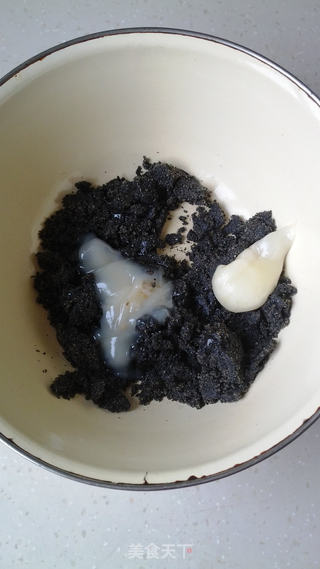 黑芝麻汤圆---低糖少油版的做法步骤:2