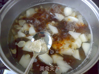 桃胶参果茶的做法步骤:5