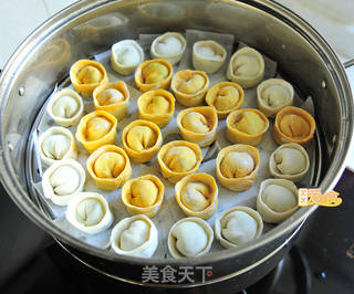元宵节必吃喜庆三鲜元宝饺子的做法步骤:11