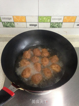 黄砂糖油汤圆的做法步骤:3