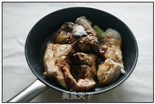 酒香肉排的做法步骤:4