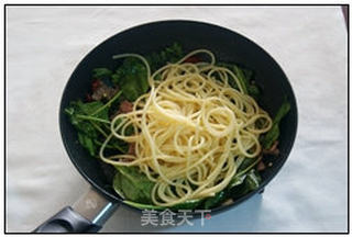 牛肉菠菜意面的做法步骤:5