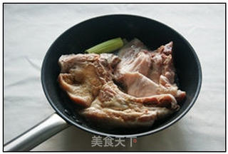 酒香肉排的做法步骤:3