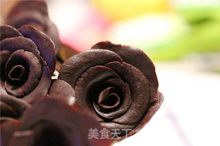 手工巧克力玫瑰花的做法步骤:14