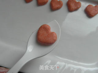 胡萝卜爱心汤圆的做法步骤:8