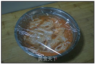 奥尔良烤鸡肉卷的做法步骤:4