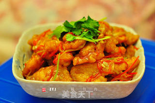 锅包肉的做法步骤:11