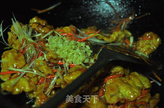 锅包肉的做法步骤:10
