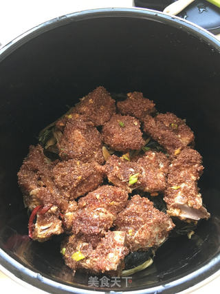 粉蒸排骨的做法步骤:8