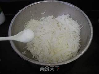 玉米面萝卜馅包子的做法步骤:7