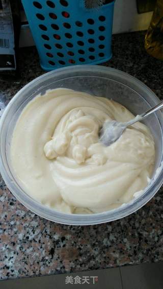 奶香绿豆糕(豆沙馅)甜的做法步骤:5
