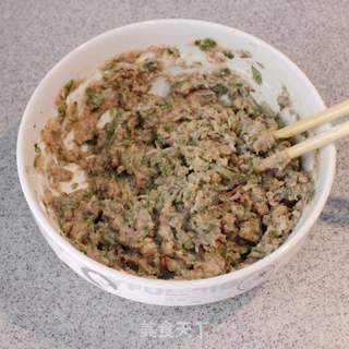 自种蔬菜做出的美食-----水晶香菜丸子的做法步骤:7