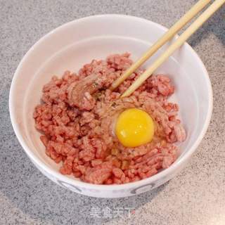 自种蔬菜做出的美食-----水晶香菜丸子的做法步骤:4