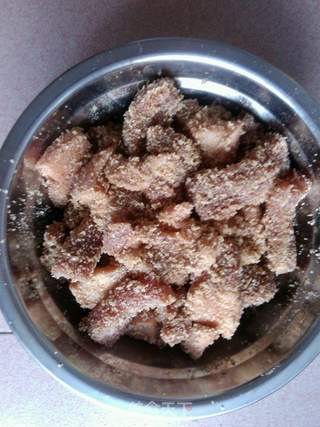 黄花糯米饭!的做法步骤:6