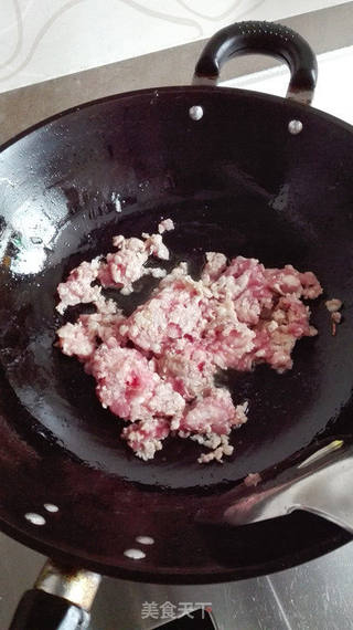 肉末豆干炸酱的做法步骤:7