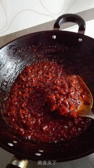肉末豆干炸酱的做法步骤:13