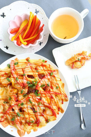 芝士焗通心粉的做法步骤:7
