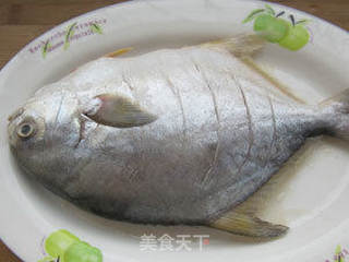 清蒸金鲳鱼的做法步骤:4