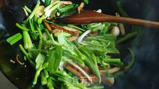 豆干蒜蔬蒸拌面的做法步骤:14