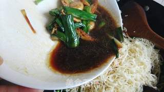 豆干蒜蔬蒸拌面的做法步骤:18