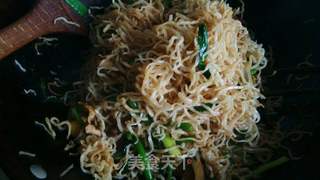 豆干蒜蔬蒸拌面的做法步骤:19