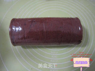 可可奶冻蛋糕卷的做法步骤:13
