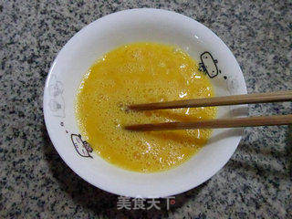 尖椒蟹柳炒鸡蛋的做法步骤:5