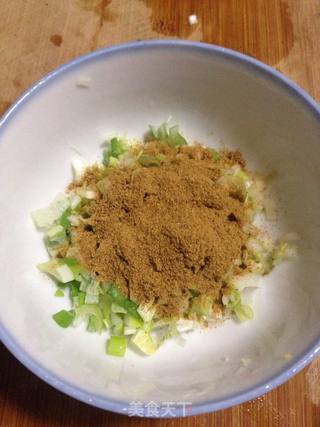 爱心葱油饼的做法步骤:4