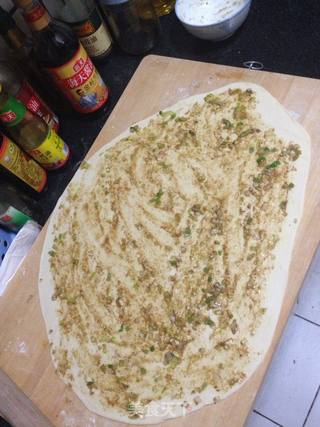 爱心葱油饼的做法步骤:8