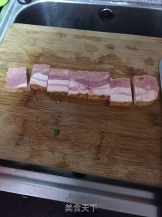 双层青椒培根焗饭的做法步骤:2
