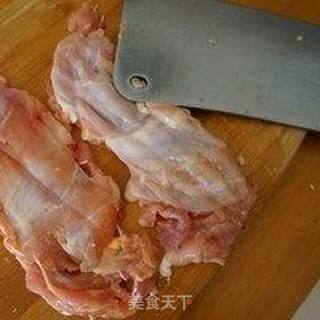 炸鸡排配咖喱饭的做法步骤:2