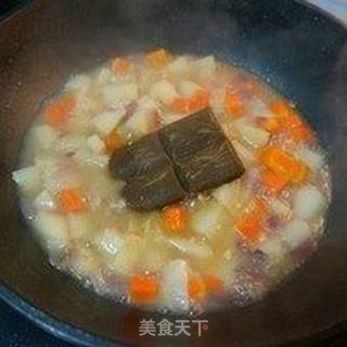 炸鸡排配咖喱饭的做法步骤:8