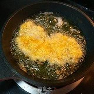 炸鸡排配咖喱饭的做法步骤:13