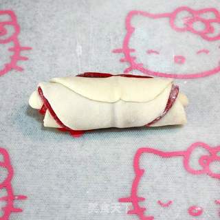 美食如花般绽放-----双色玫瑰馒头的做法步骤:11