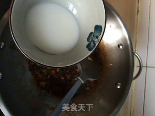 肉末菠菜的做法步骤:9