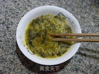 雪菜鸡蛋夹馍的做法步骤：7