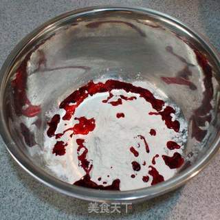 美食如花般绽放-----双色玫瑰馒头的做法步骤:3