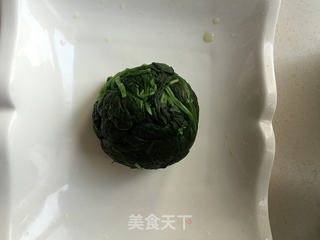 肉末菠菜的做法步骤:10